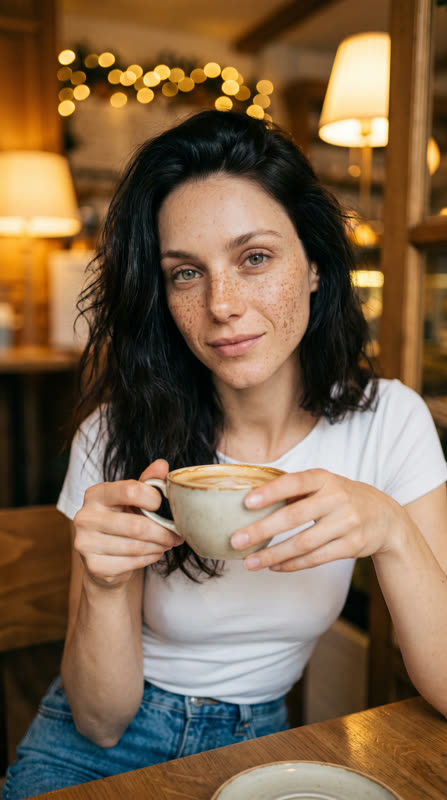 Cozy café
