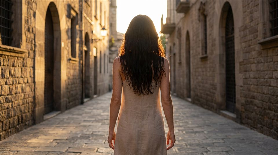 Back view